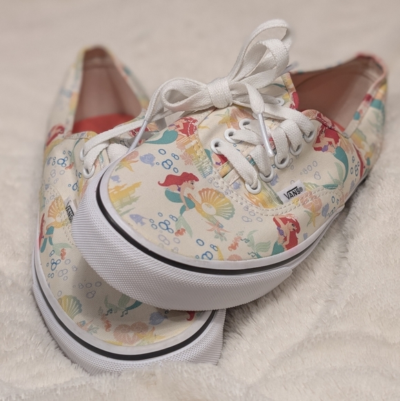 Vans Shoes - Vans x Disney Ariel Little Mermaid Sneakers Women’s 8 Rare Collab New!